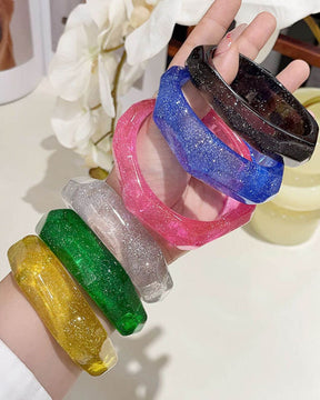 Resin Shimmer Bracelet