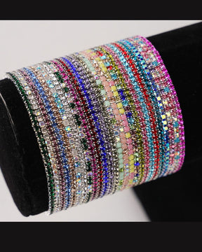 Stretchable Everyday Office Hues Bracelet - Pack of 24