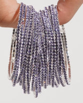 Stretchable Purple Bracelet - Pack of 12