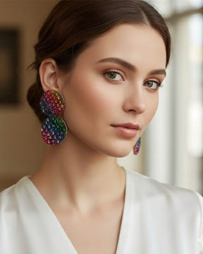 Bling Blogger Multi Layered Earrings