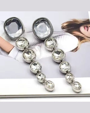 Maya Bling Blogger Crystal Statement Earrings