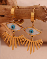Ayin Evil Eye Earrings