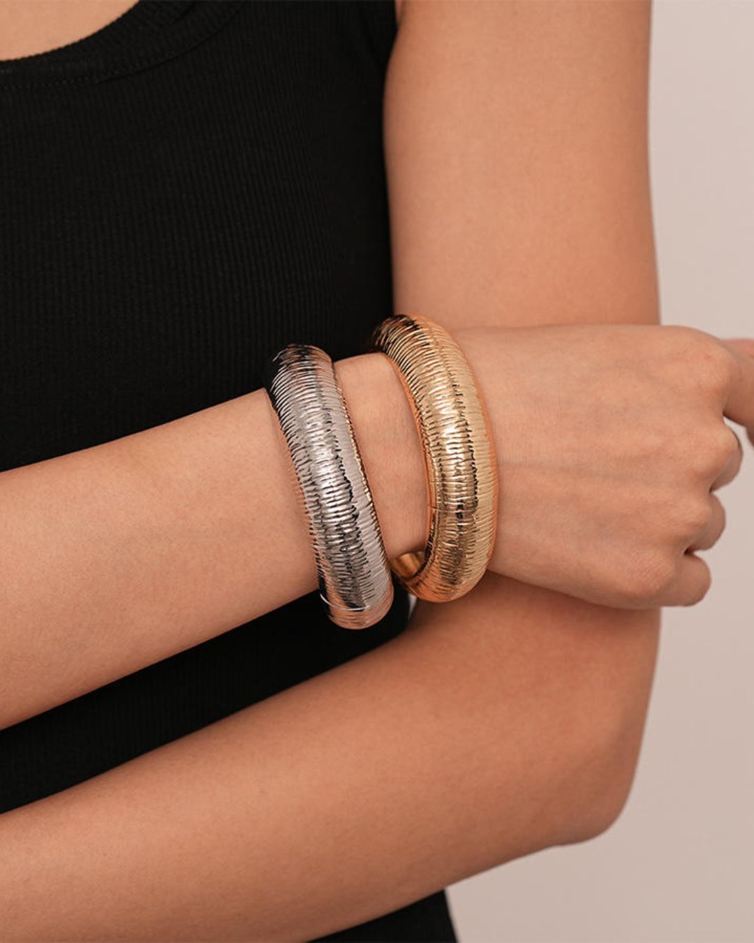 Golden Anti - Tarnish Bracelet - Narrow