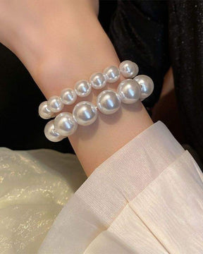 Chic Pearl Ball Statement Bracelet - Small