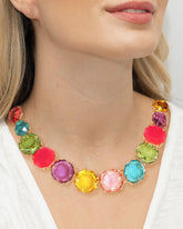 Mais Multicolor Statement Necklace