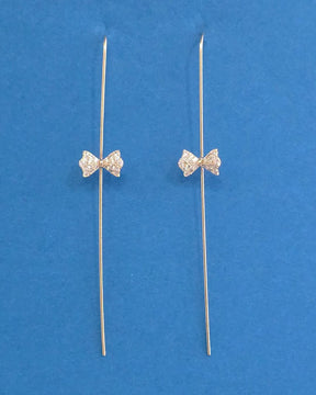 Golden Bow Ear Cuff
