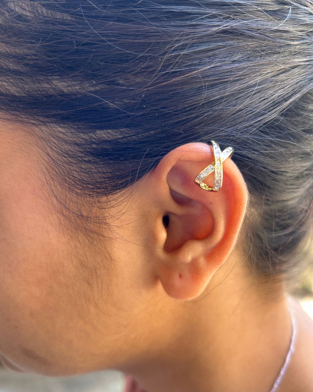Knot Golden Unisex Ear Cuff