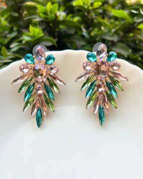 Pastel Chunky Statement Drop Earrings