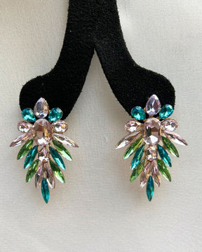 Pastel Chunky Statement Drop Earrings