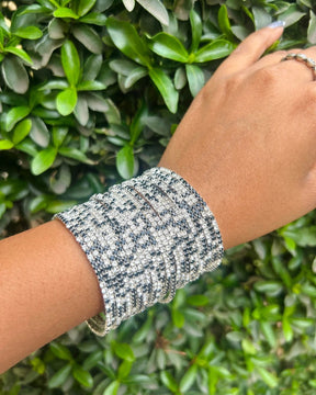 Pilates Core Girl - Silver Plated Stretchable Bracelet - Pack of 24