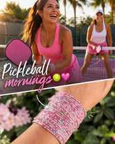 Pickle Ball Girl - Silver Plated Stretchable Bracelet - Pack of 24