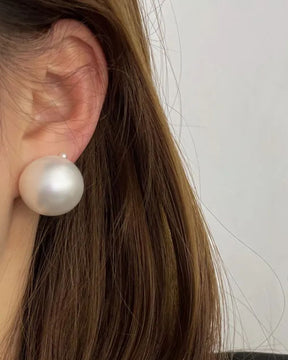 Chic Pearl Ball Stud Earrings