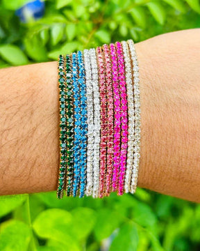 Twinkle Tone Stretchable Bracelet  Set - Pack of 12