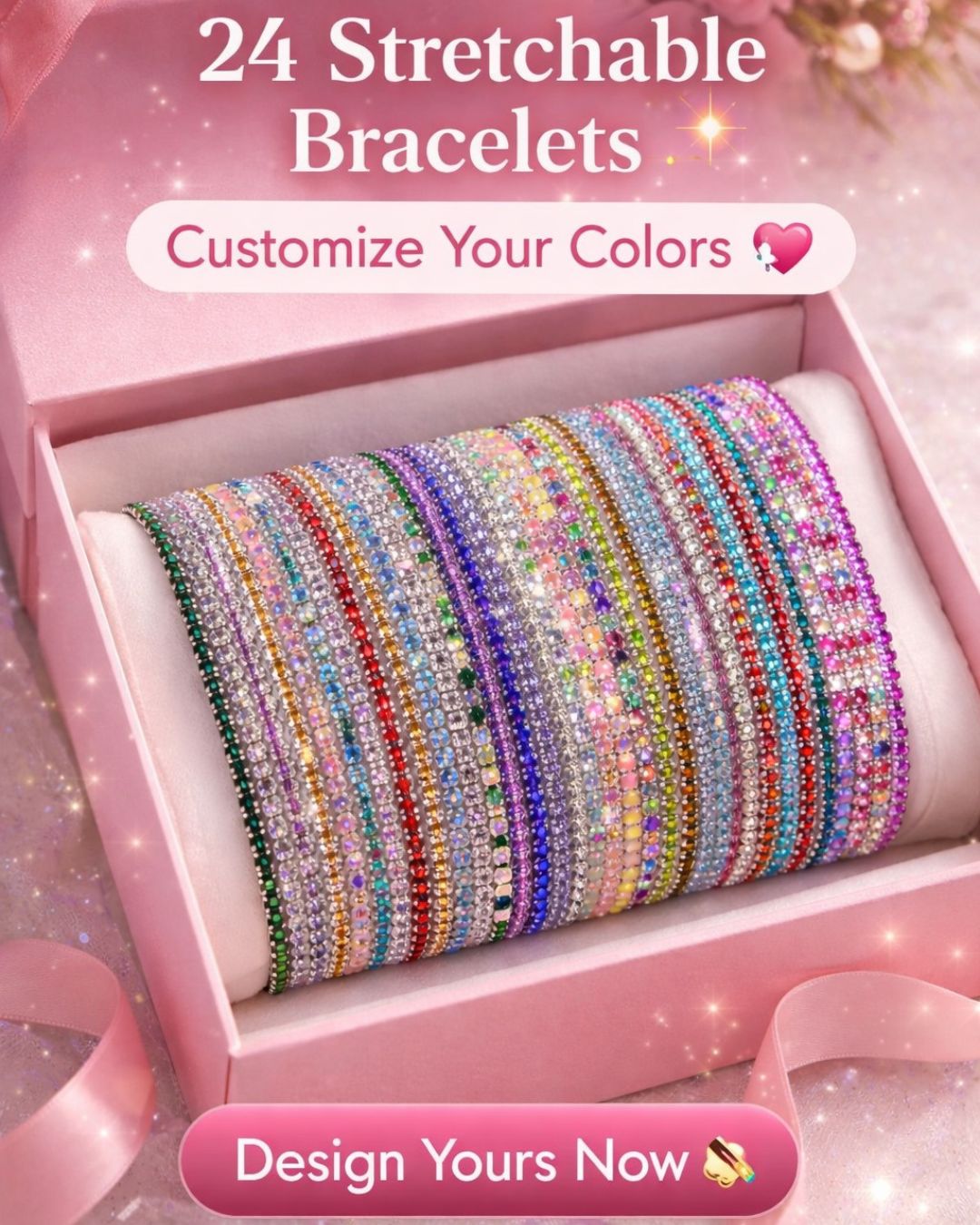 Build Your Own Bracelet Stack – 36 Custom Stretchable Bracelets