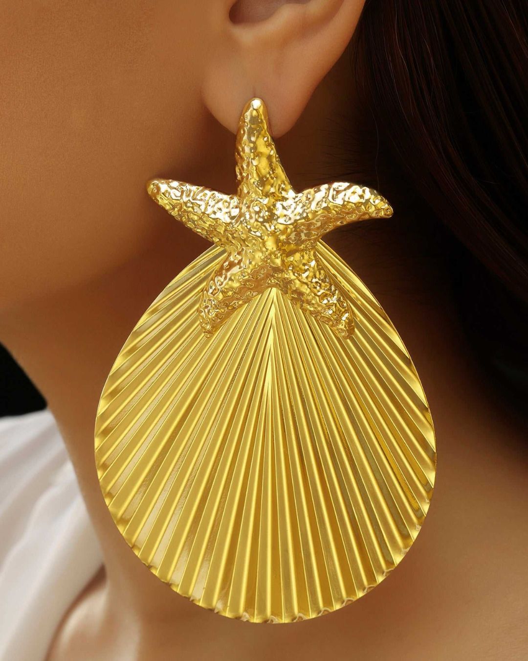 Star Shell Golden Earring