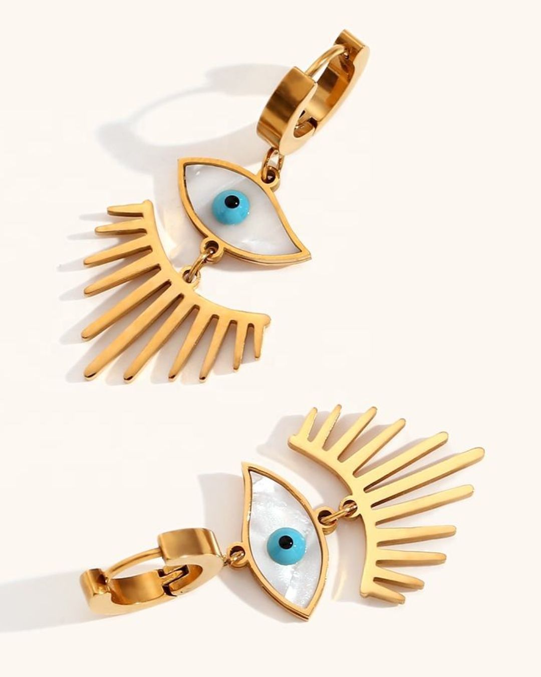 Ayin Evil Eye Earrings
