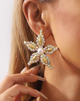Candy Golden AD Star Studded Earring