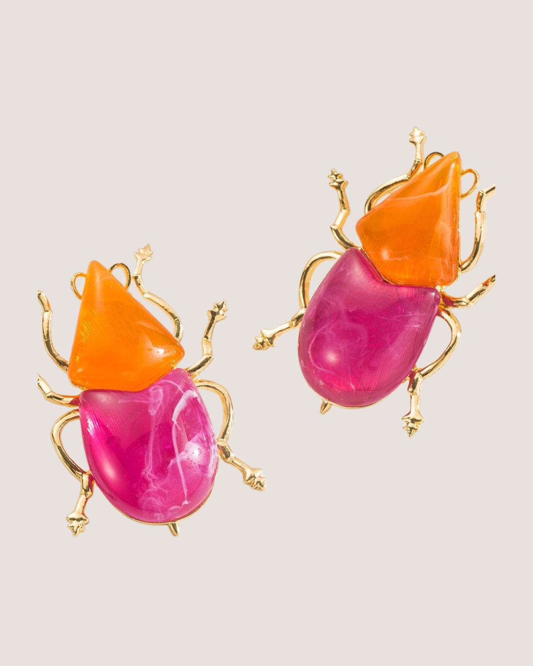 Berry Firefly Stud Earrings