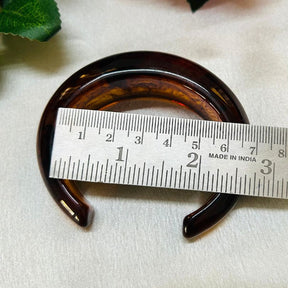 Open Maroon Resin Bangles