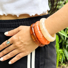 Boho Acrylic Bracelet Set
