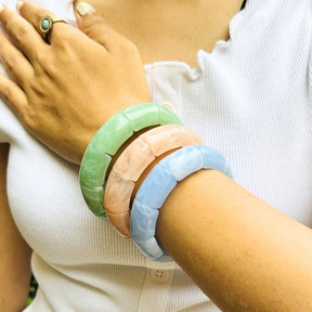 Boho Acrylic Bracelet Set