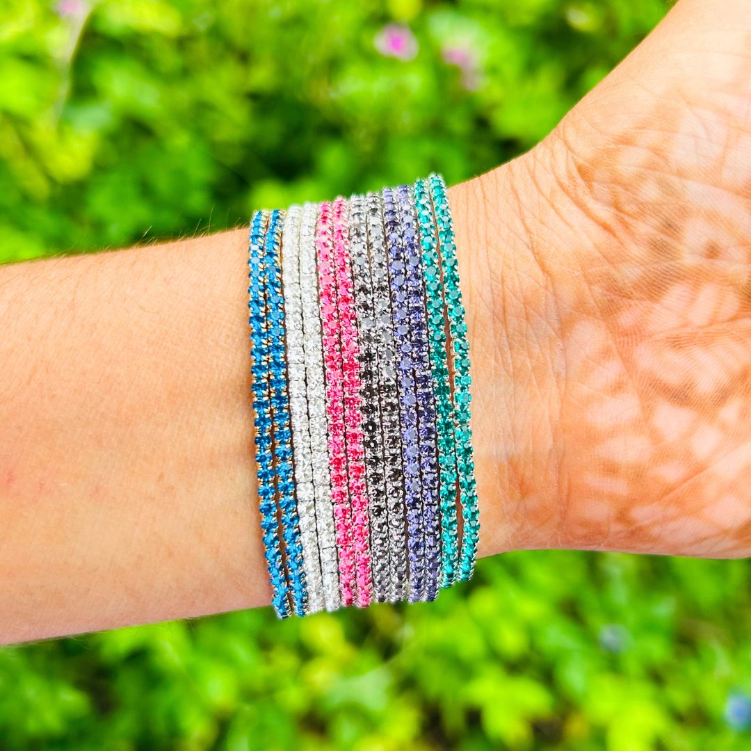 Stretchable Pastel  Bracelet - Pack of 12