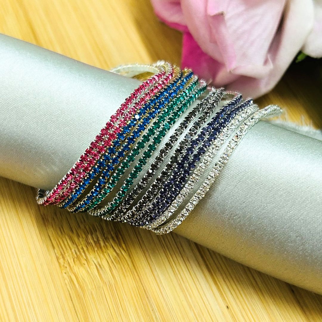Stretchable Pastel  Bracelet - Pack of 12