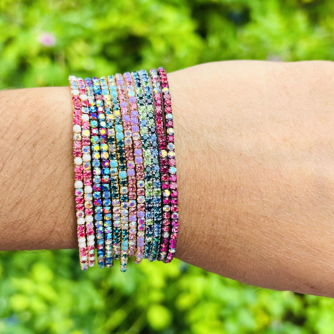 Stretchable Rainbow Bracelet - Pack of 12