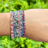 Stretchable Rainbow Bracelet - Pack of 12