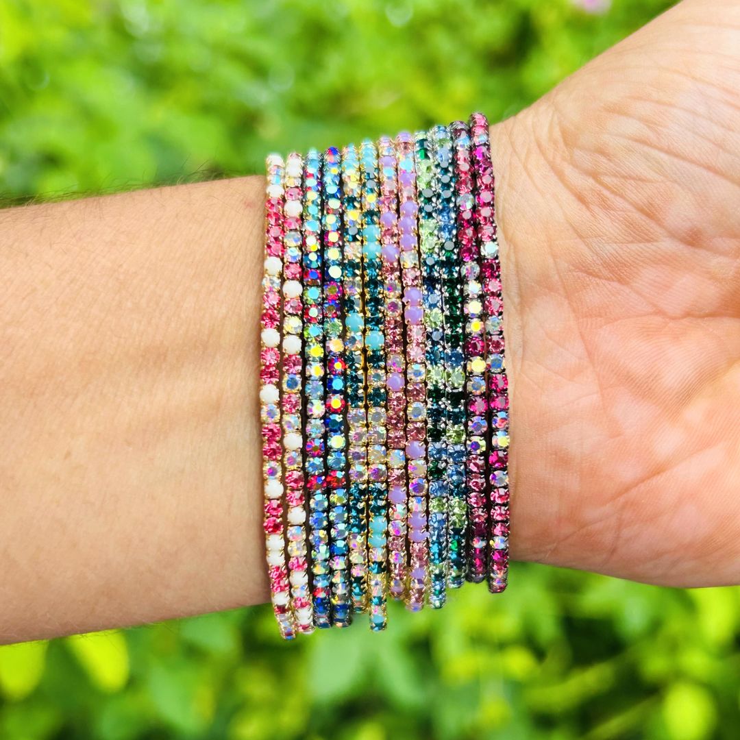 Stretchable Rainbow Bracelet - Pack of 12