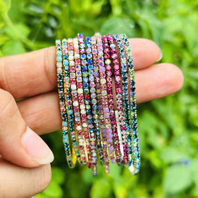 Stretchable Rainbow Bracelet - Pack of 12