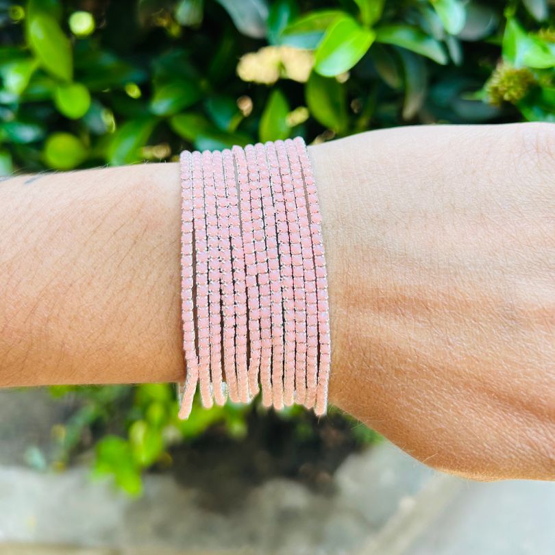 Stretchable Peach Bracelet