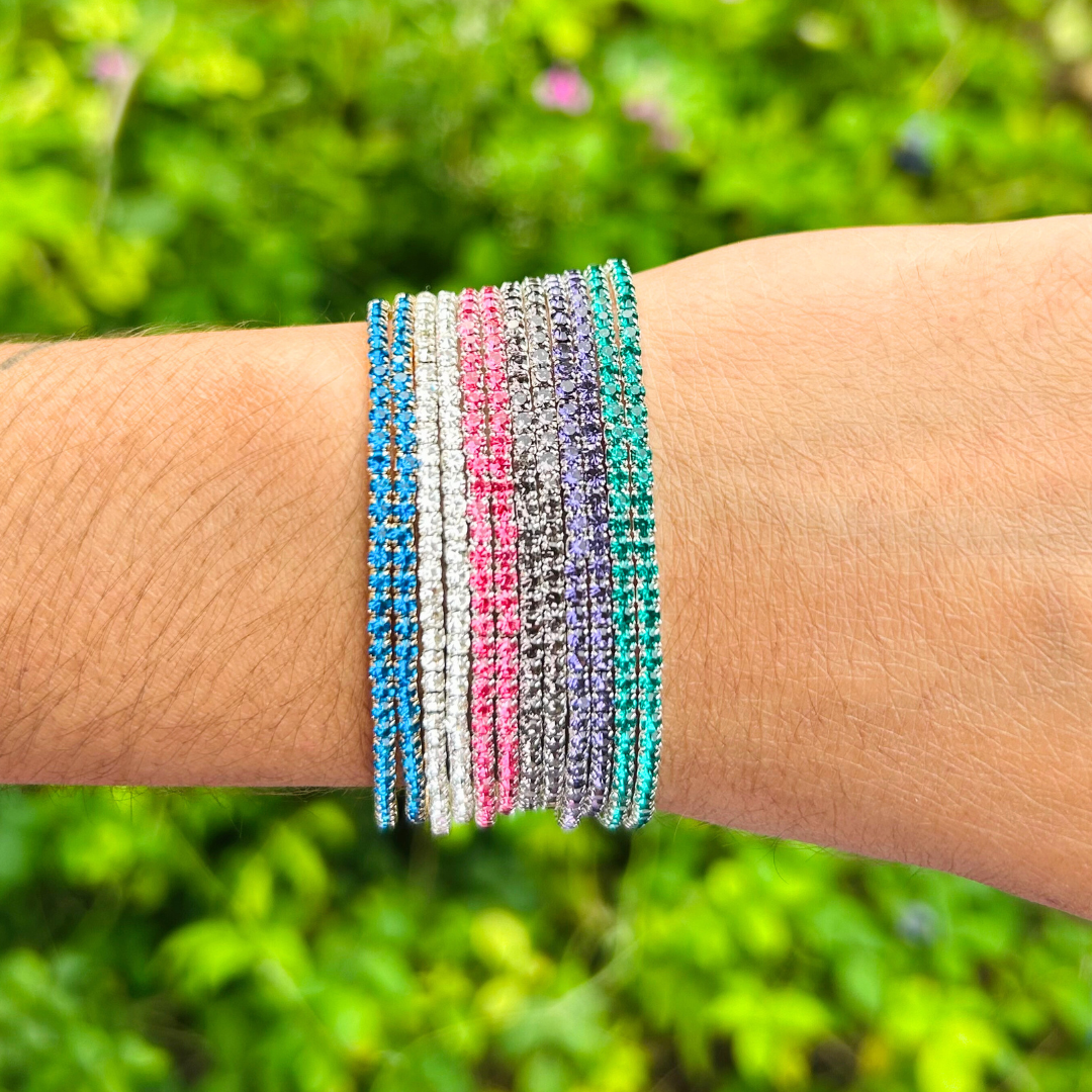 Stretchable Pastel  Bracelet - Pack of 12