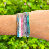 Stretchable Pastel  Bracelet - Pack of 12