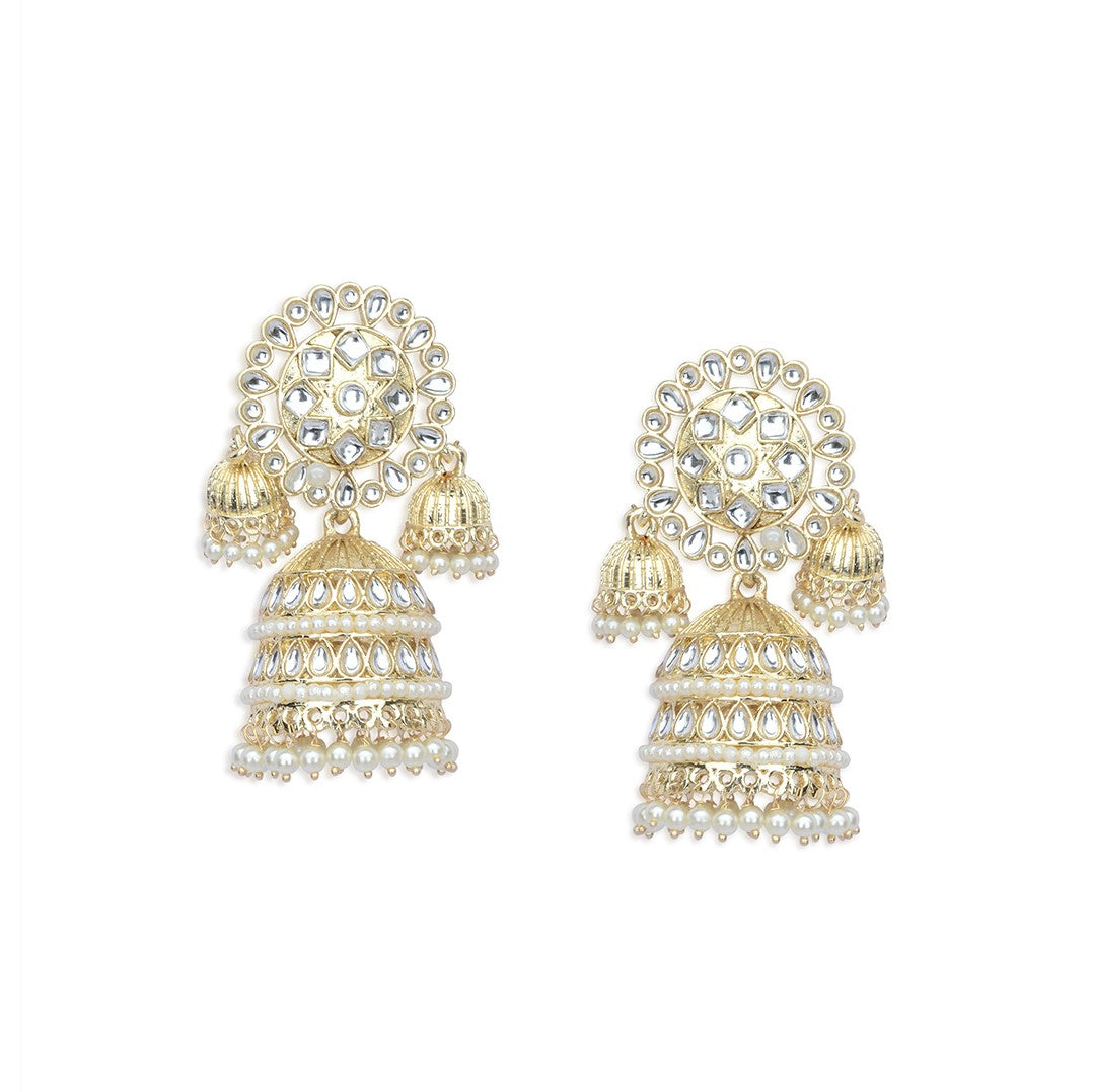 Gold Plated Royal Jhumka