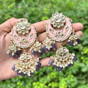 Gold-Plated Classic Chandbalis Earrings