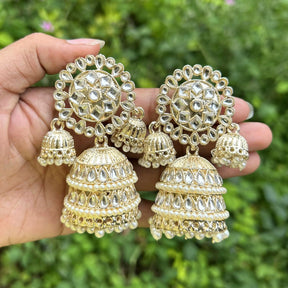 Gold Plated Royal Jhumka