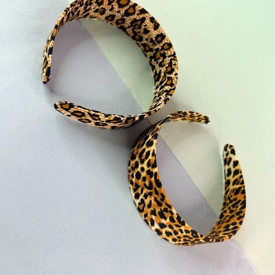 Women Set of 2 Animal Print Hairbands