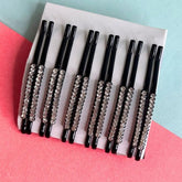 LAIDA Women Set of 12 Embellished Bobby Pins