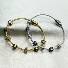 Zaya Silver Evil Eye Bracelet