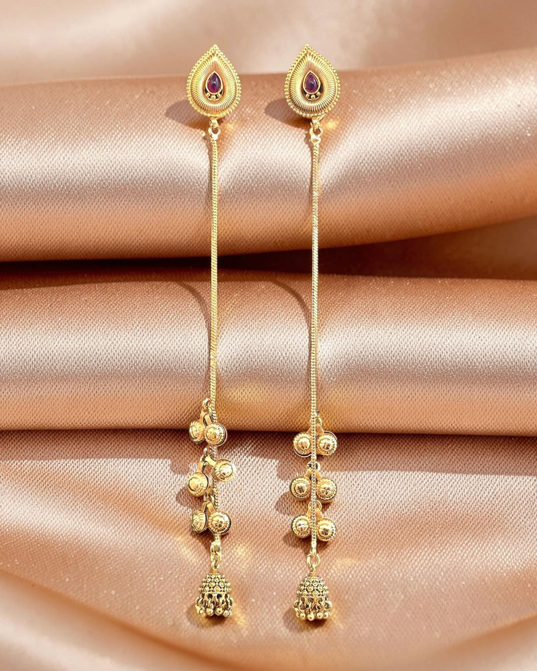 Naziya Ruby Kashmiri Earrings