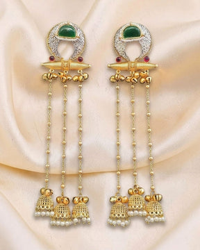 Rehmat Noor Jhoomar Kashmiri Earrings