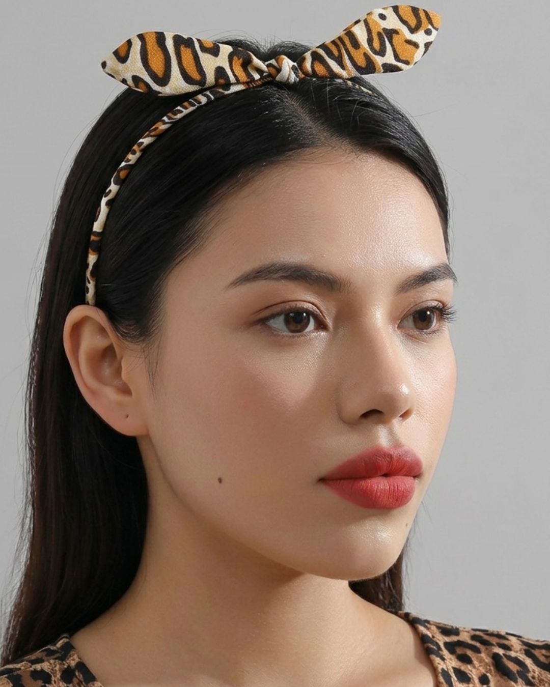 Knot Animal Print Hairbands - Set of 3