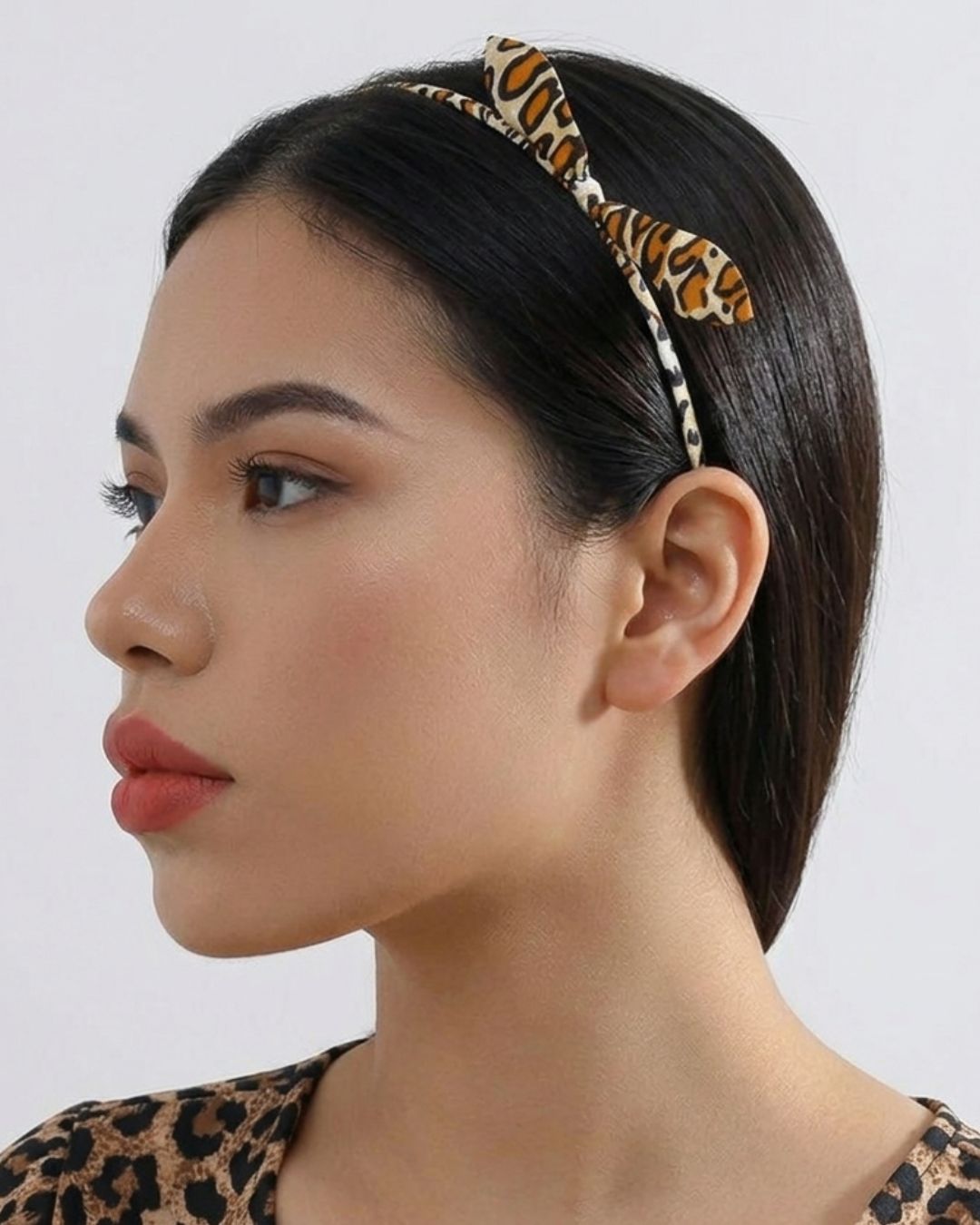 Knot Animal Print Hairbands - Set of 3