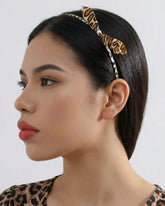 Knot Animal Print Hairbands - Set of 3