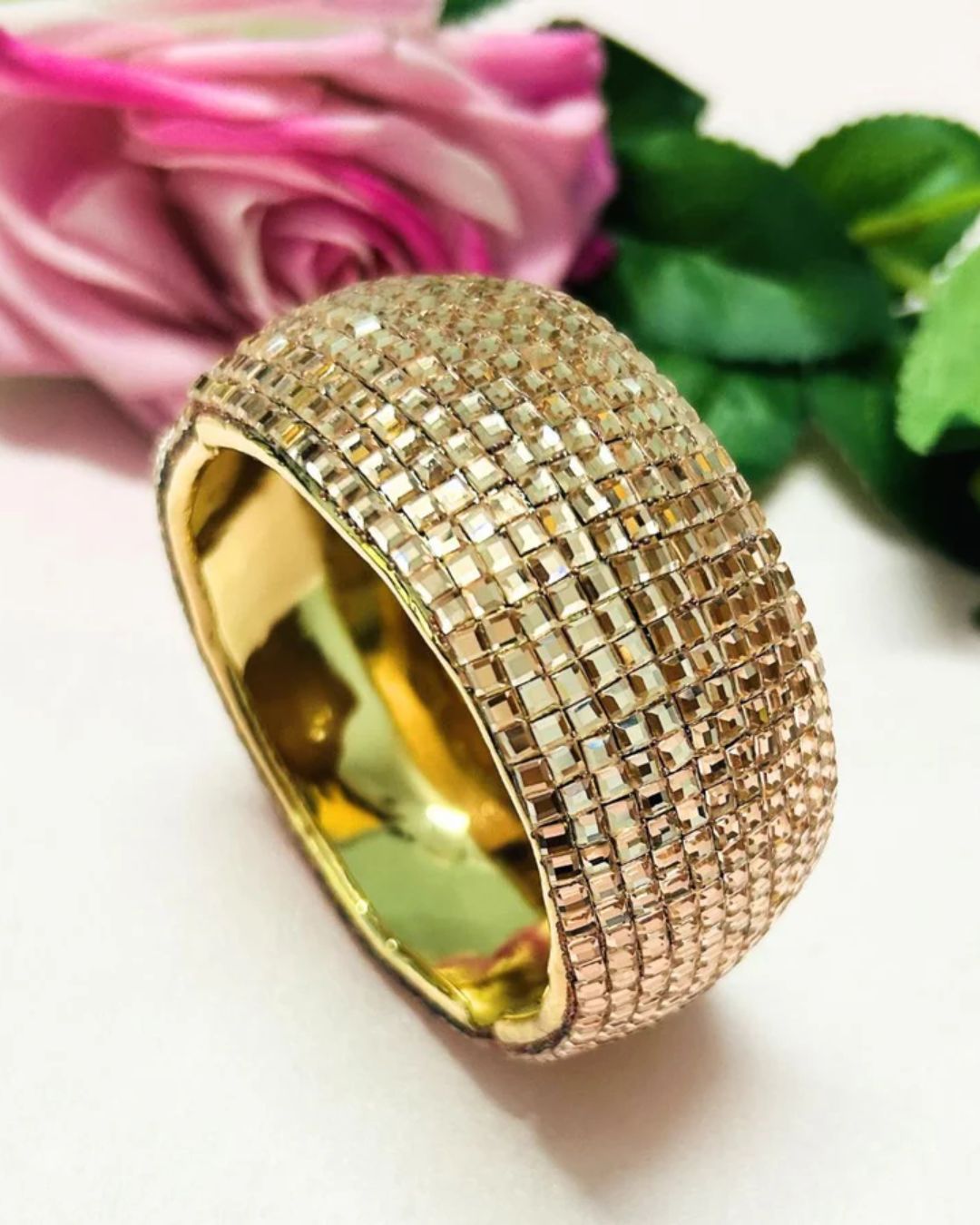 Bling Blogger Rose Gold Handcuff