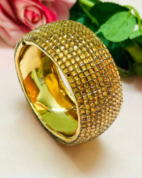 Bling Blogger Rust Golden Handcuff