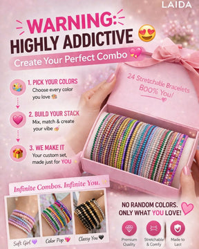 Build Your Own Bracelet Stack – 36 Custom Stretchable Bracelets