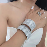 Bling Blogger Silver Handcuff