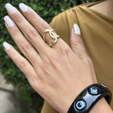 Knotted Statement Finger Ring